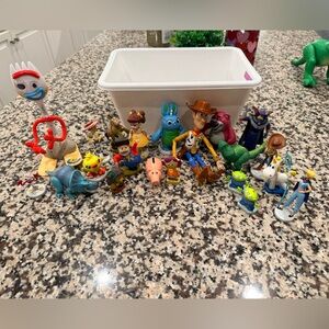 Disney Toy Story Action Figure Collection plus forky and woody
